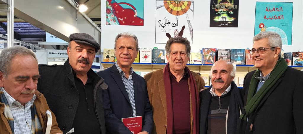Book signing with friends