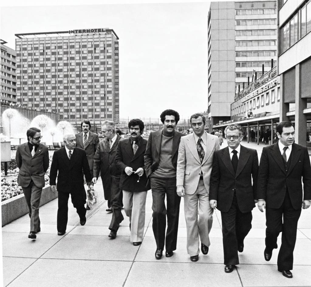 Lebanese National Movement delegation, Berlin