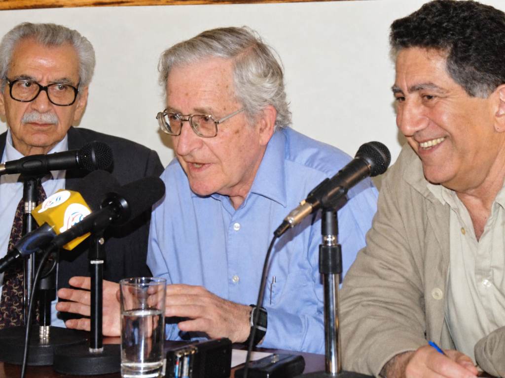 Noam Chomsky and Habib Sadeq