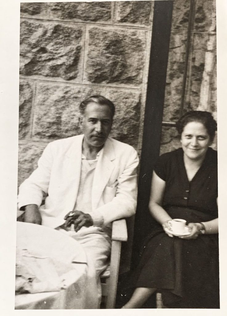 Odette and Najib, mother and father